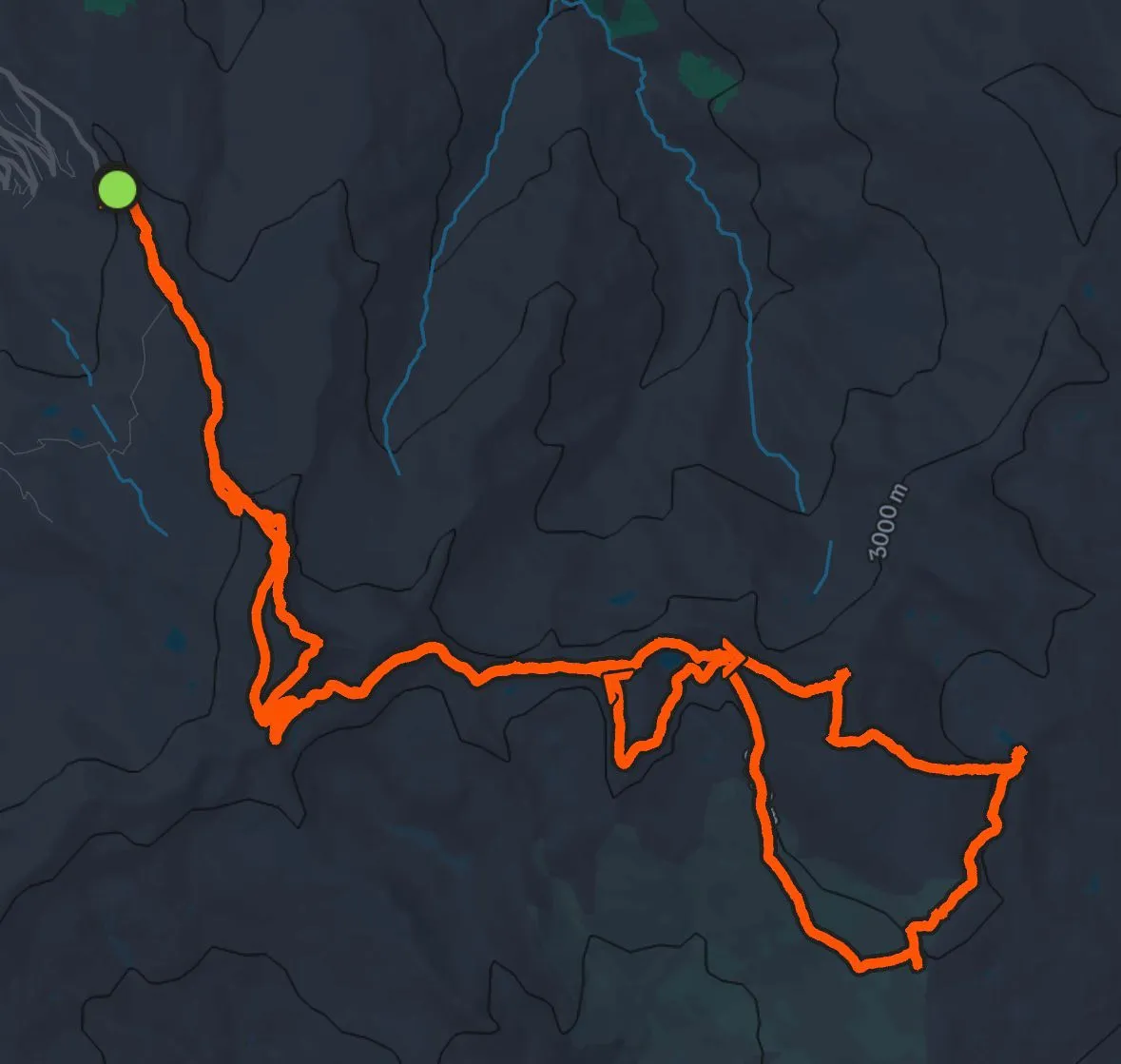 Track Vivac Sierra Nevada