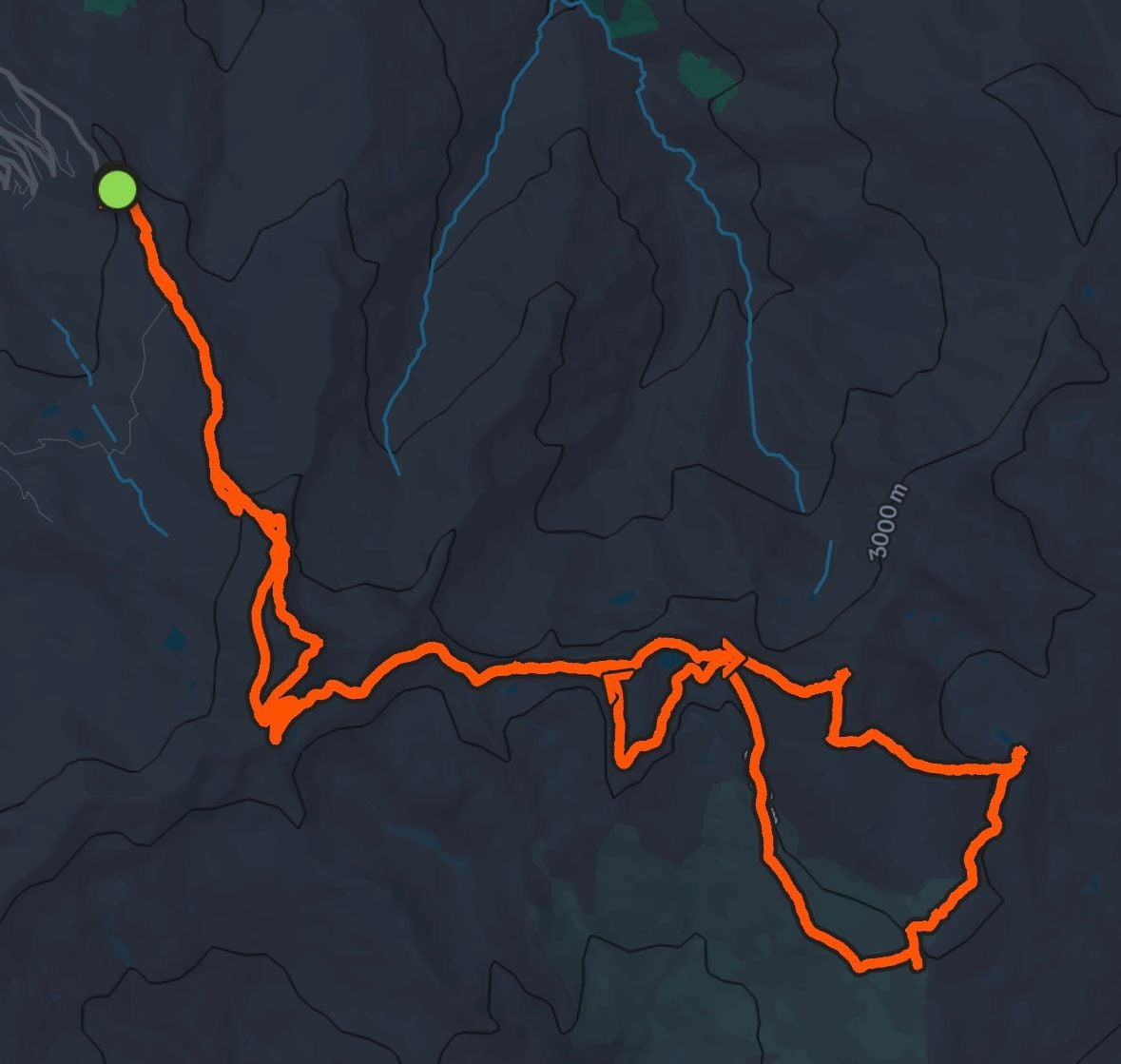 Track Vivac Sierra Nevada
